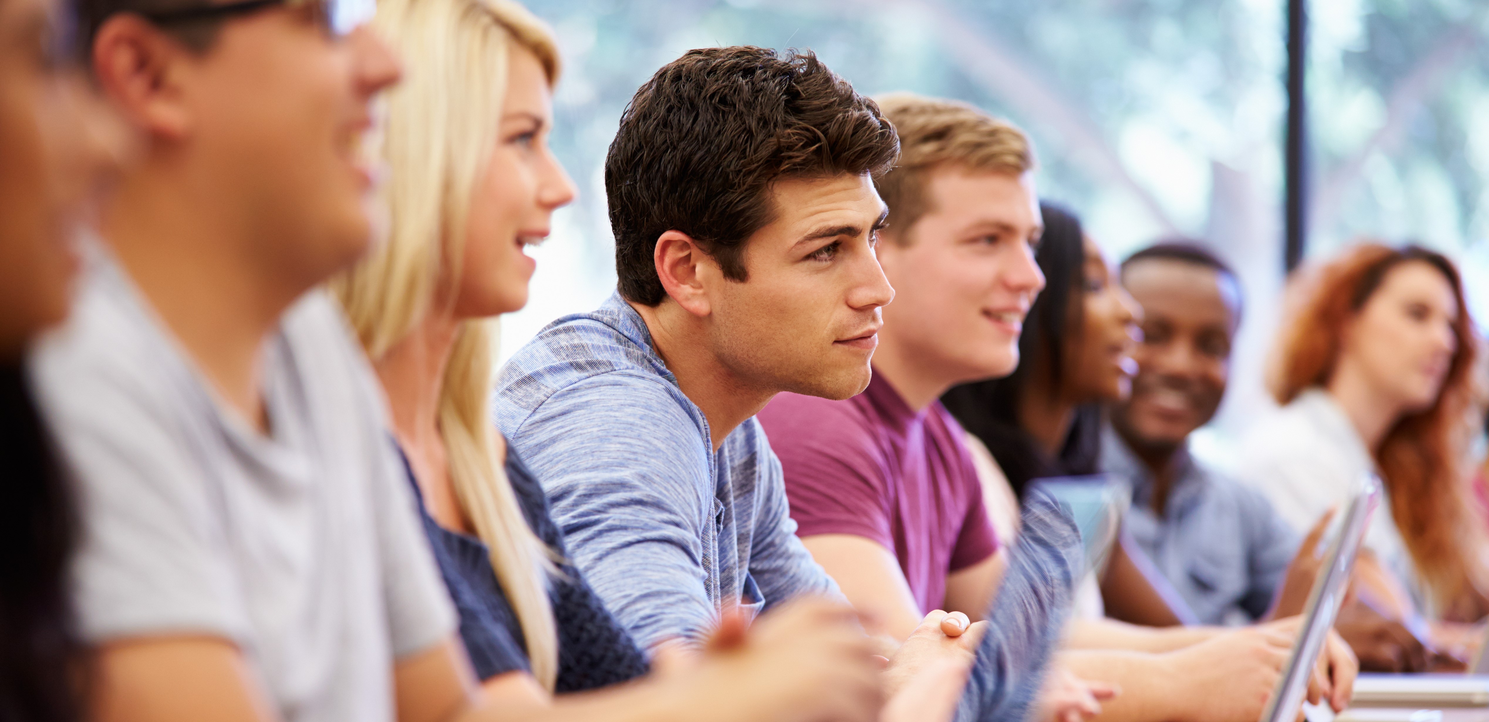 University students in a lecture