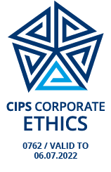 CIPS corporate ethics mark valid to 06/07/2022