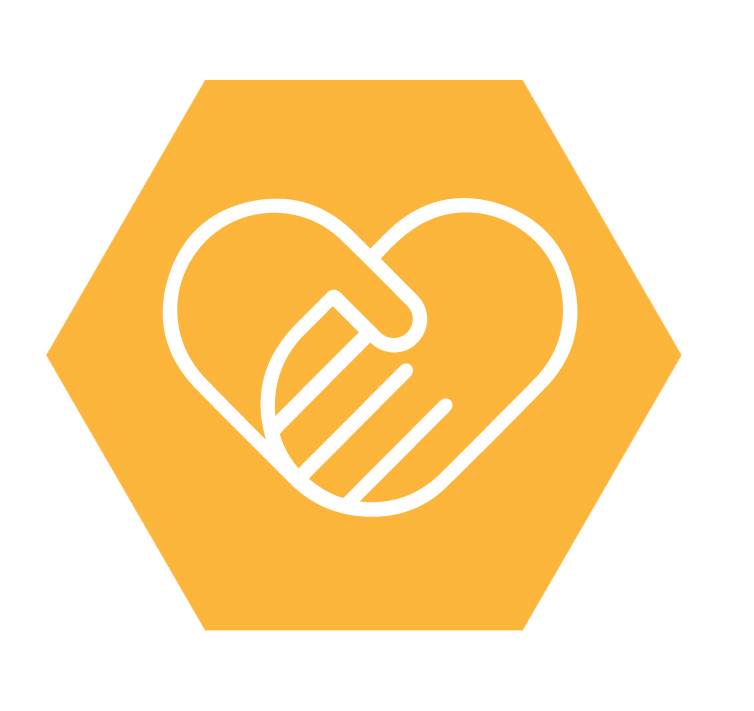 The OfS's icon for its collaborative strategic attitude