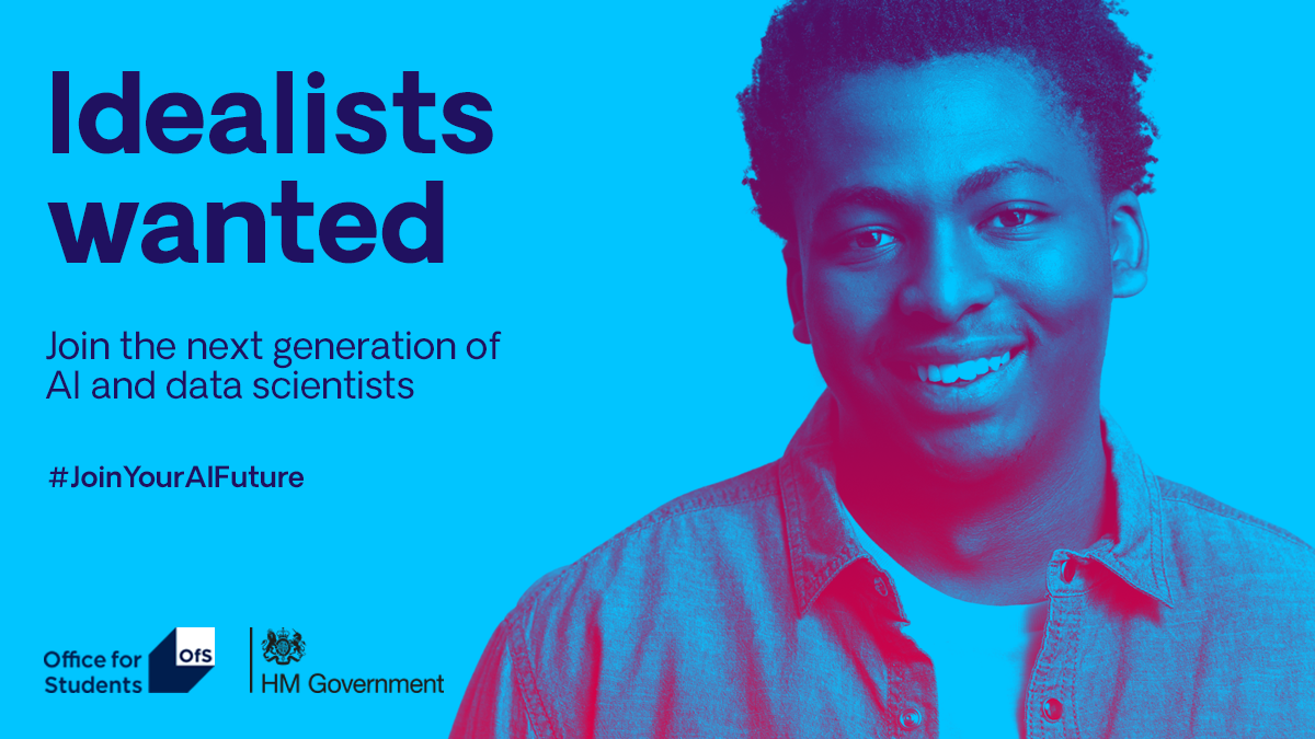 Idealists wanted: Join the next generation of AI and data scientists #JoinYourAIFuture