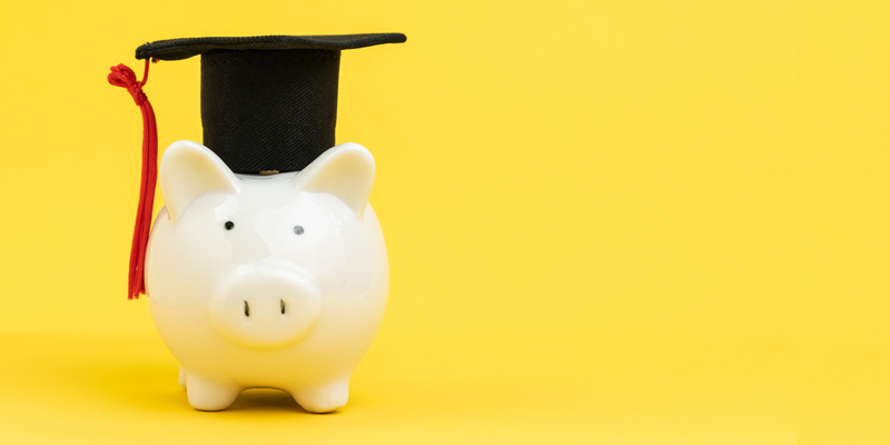 piggy bank representing increased funding for higher education providers
