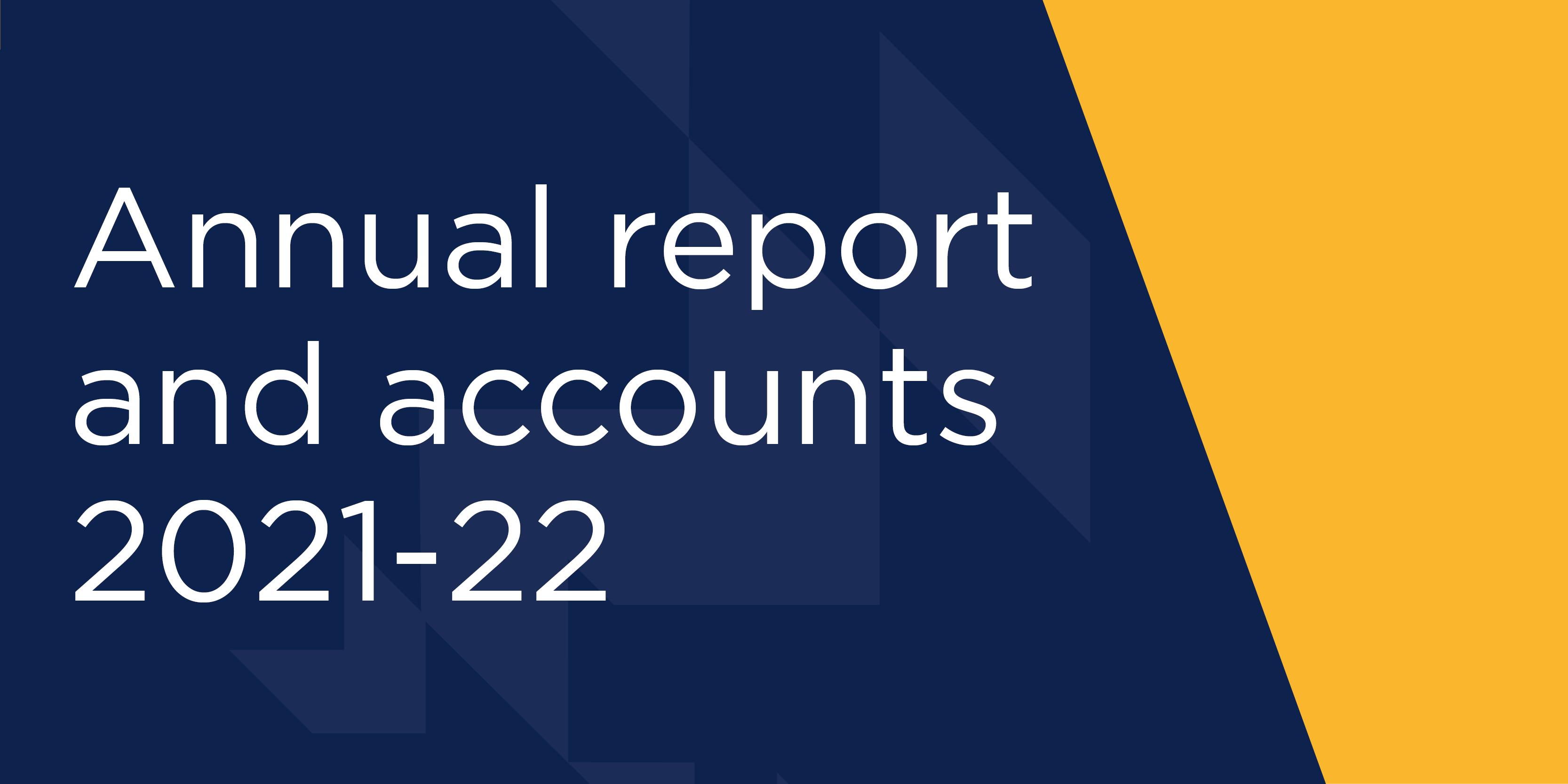 Annual report and accounts 2021-22