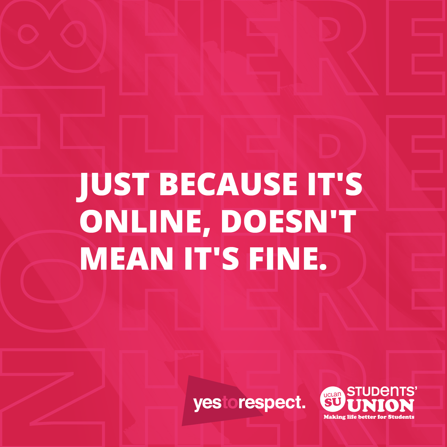 University of Central Lancashire - just because it's online, doesn't mean it's fine