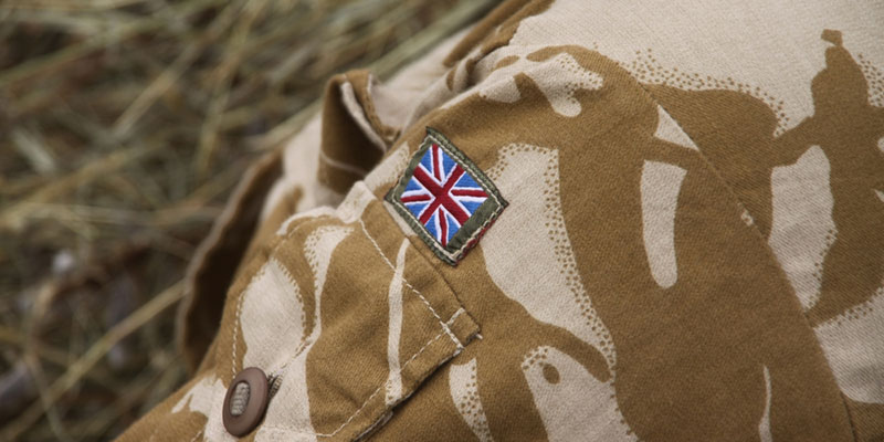 UK army uniform