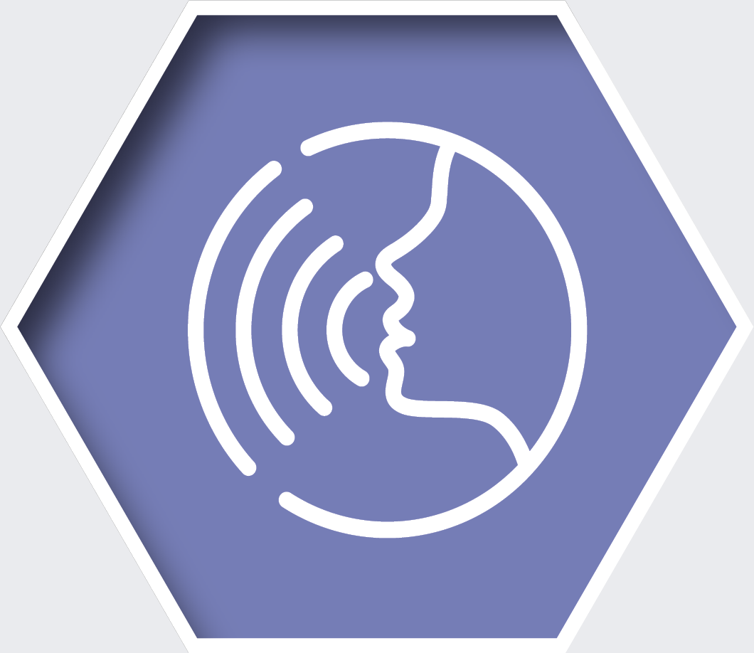 Icon for the OfS's Vocal attitude